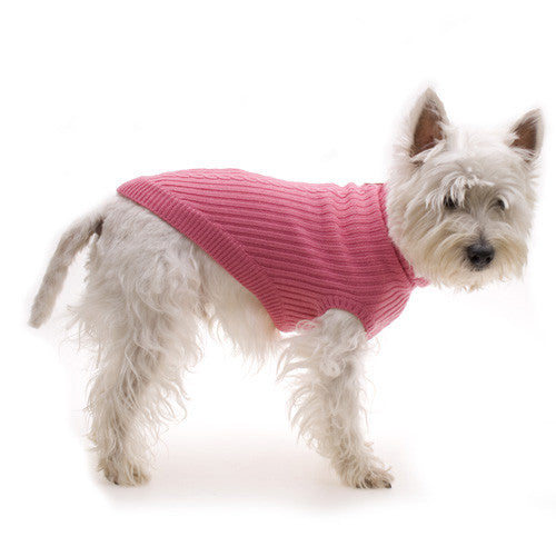 Hamish McBeth Pink Pure Wool Dog Jumper Minipet Online Designer Pet Accessory Store Australia