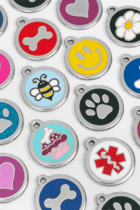 RED DINGO PET I.D TAGS