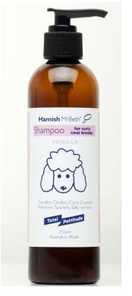 Hamish McBeth All Natural Shampoo - Oodles & Curly Coats - Vanilla Fragrance