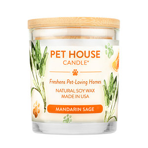 One Fur All Pet House Candle - Mandarin Sage - 255g