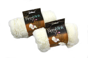 T&S Puppy or Kitty Mink Blanket - Grey, Cream or Mushroom