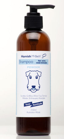 Hamish McBeth All Natural Shampoo - Terriers & Wire Coats - Powder Fragrance