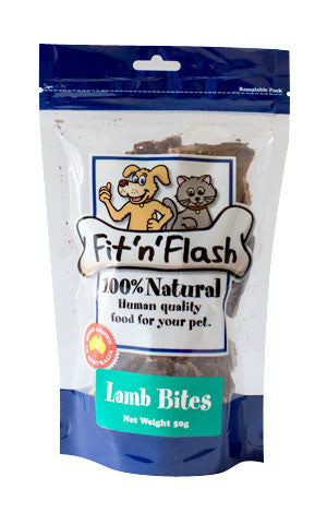 Fit'N'Flash Lamb Bite Treats